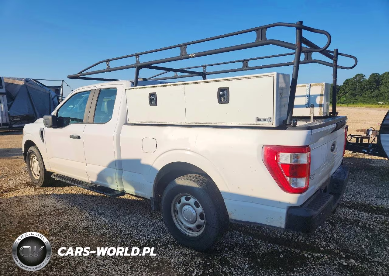 2021 Ford F150 Super Cab VIN:1FTEX1CPXMKE12257 - 2