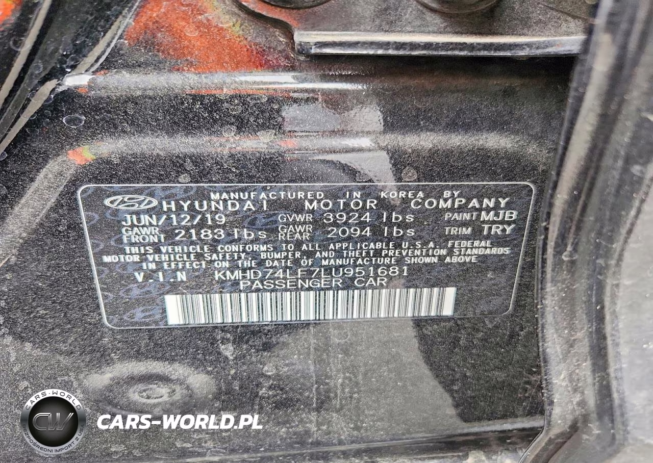 2020 Hyundai Elantra Se VIN:KMHD74LF7LU951681 - 13
