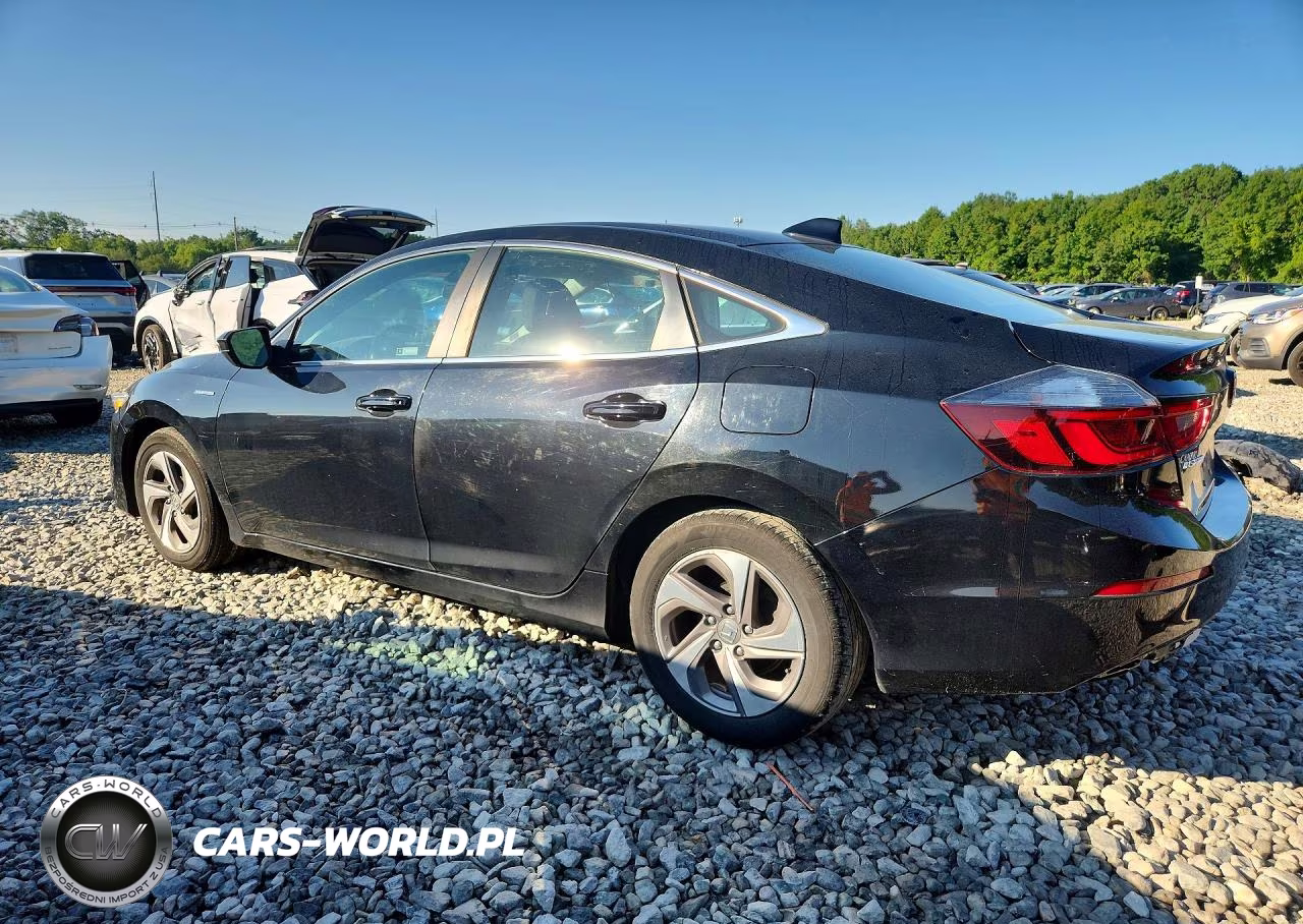 2019 Honda Insight Ex VIN:19XZE4F56KE031699 - 2