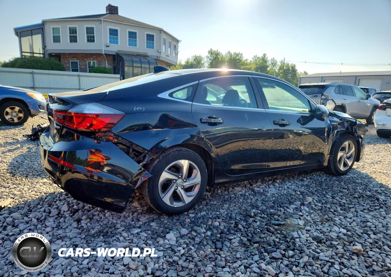2019 Honda Insight Ex VIN:19XZE4F56KE031699 - 3