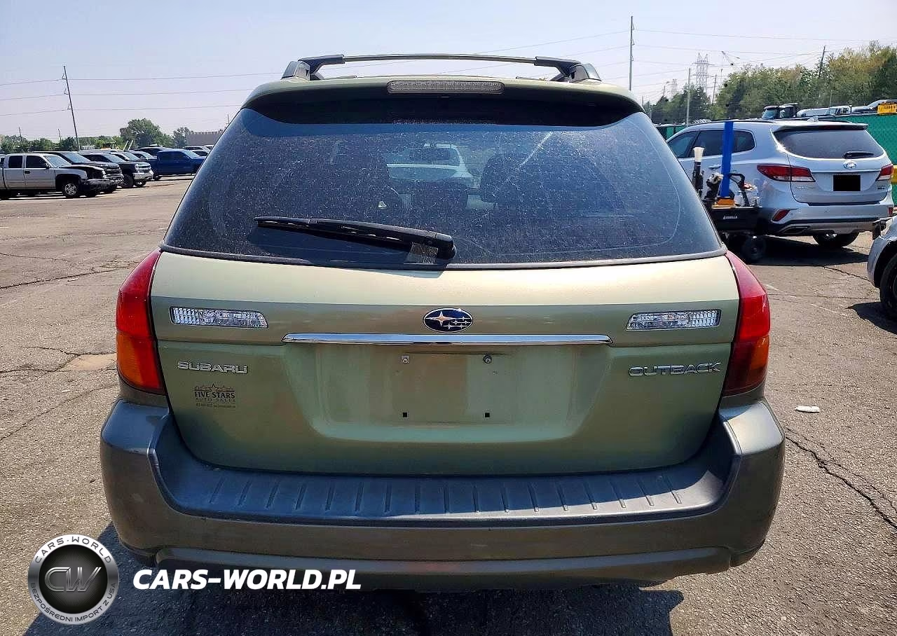 2005 Subaru Legacy Outback 2.5I VIN:4S4BP61C857393367 - 6
