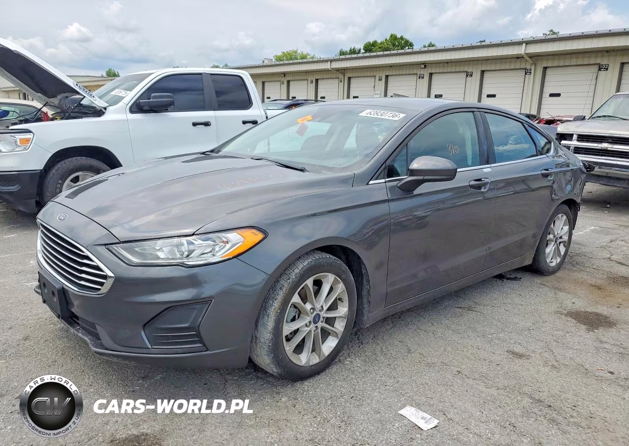 2020 Ford Fusion Se VIN:3FA6P0LU7LR196744 - 1