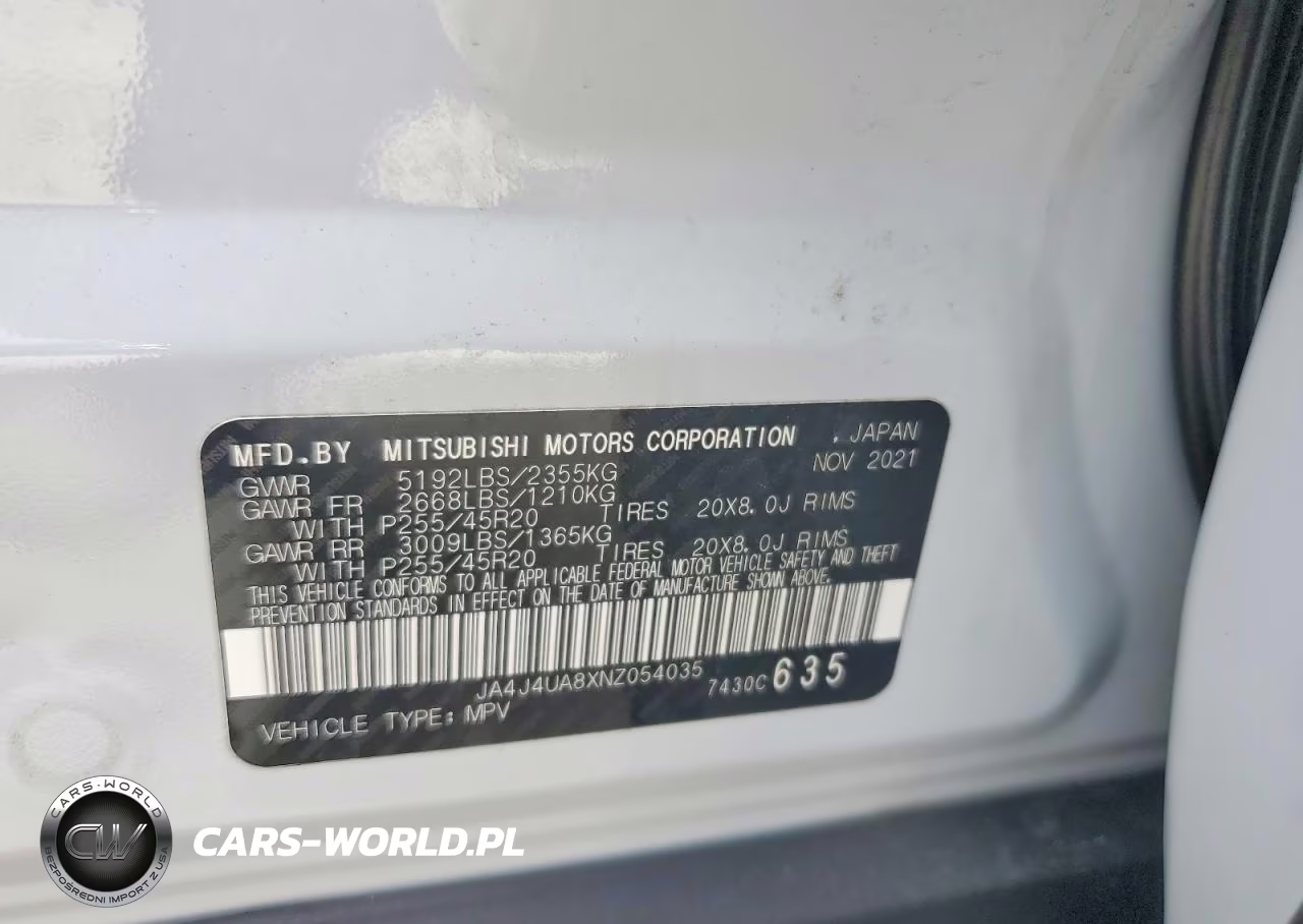 2022 Mitsubishi Outlander Se VIN:JA4J4UA8XNZ054035 - 13