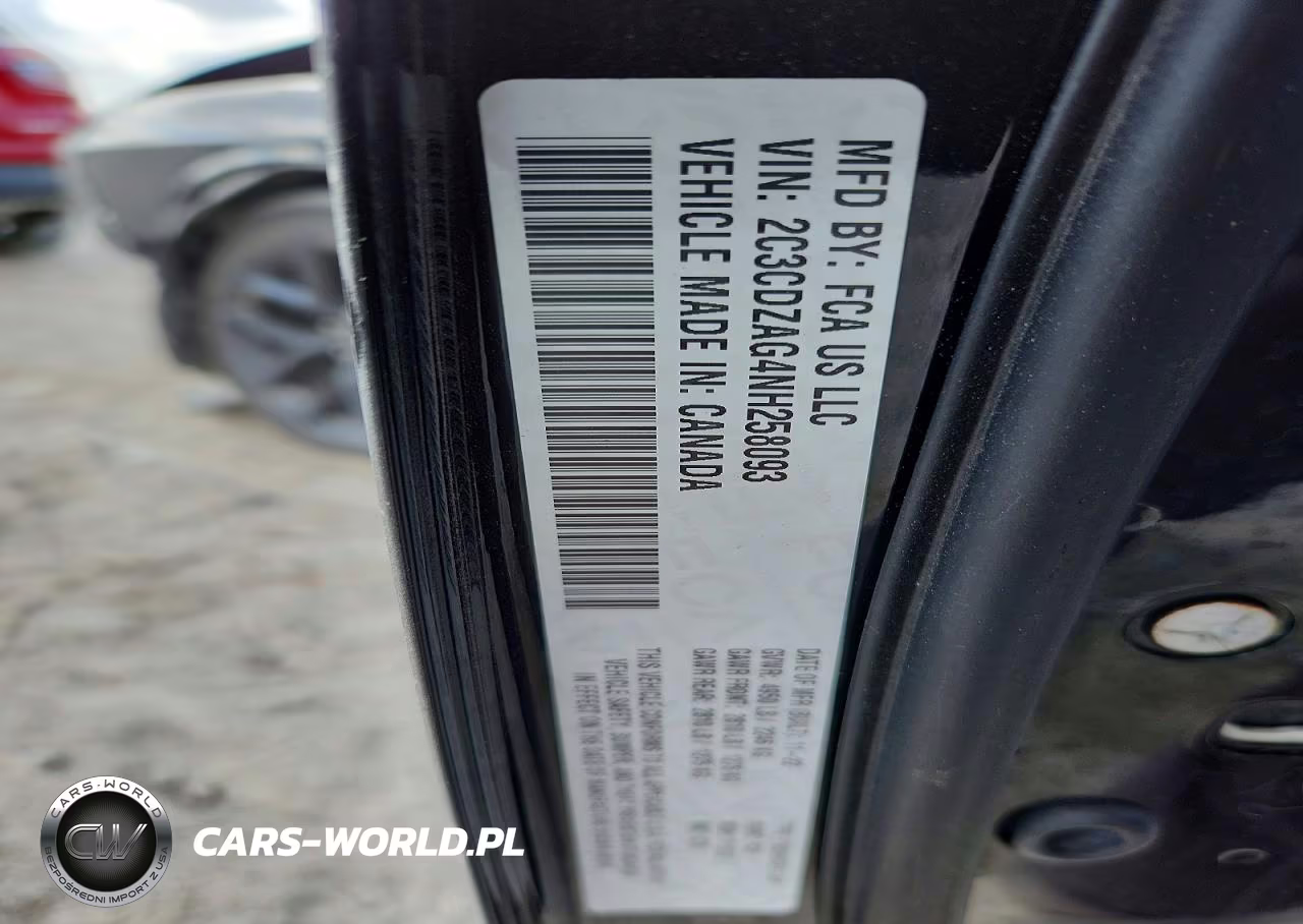 2022 Dodge Challenger Sxt VIN:2C3CDZAG4NH258093 - 12