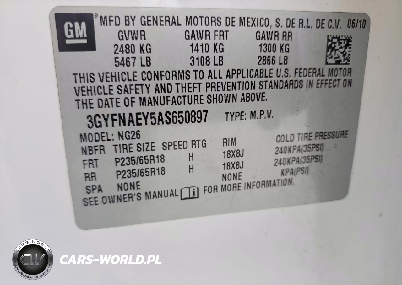2010 Cadillac Srx Luxury Collection VIN:3GYFNAEY5AS650897 - 13