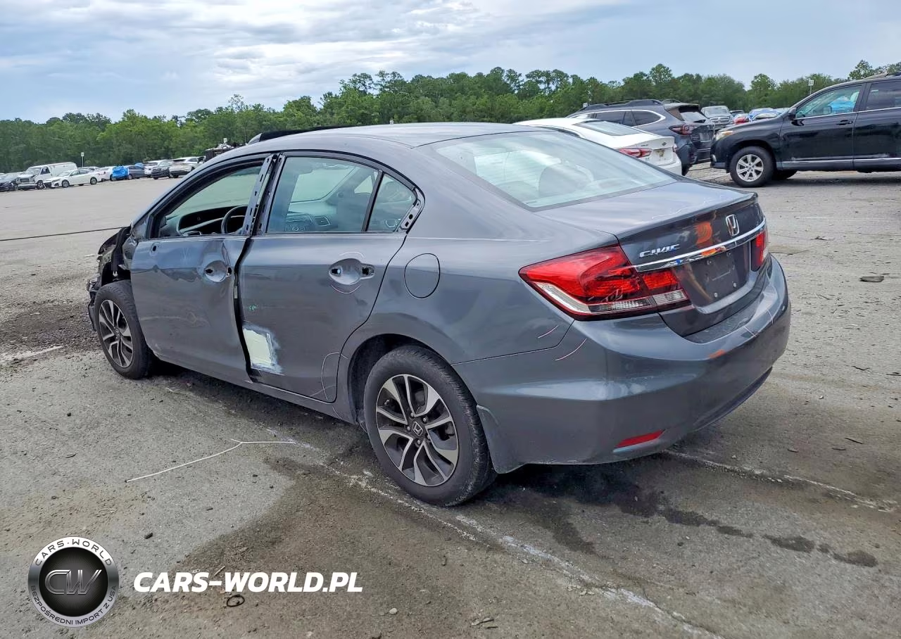 2013 Honda Civic Exl VIN:19XFB2F96DE004167 - 2