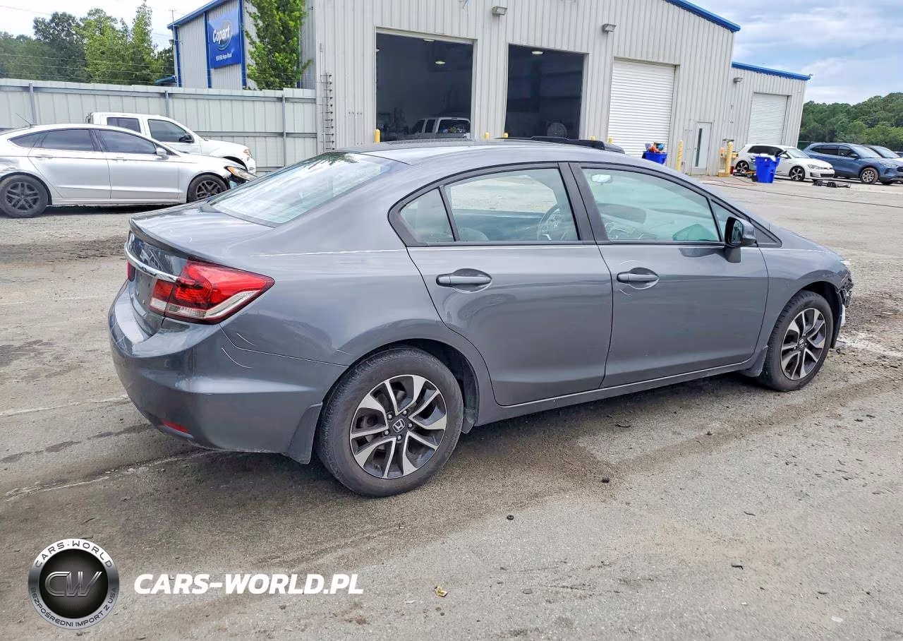 2013 Honda Civic Exl VIN:19XFB2F96DE004167 - 3