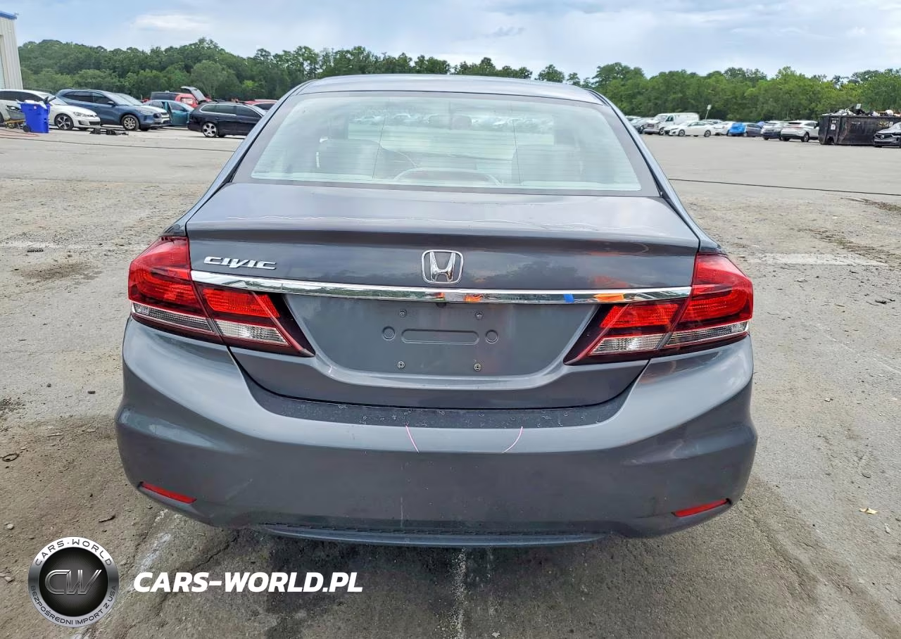 2013 Honda Civic Exl VIN:19XFB2F96DE004167 - 6