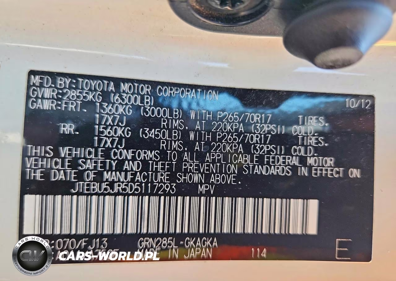2013 Toyota 4Runner Sr5 VIN:JTEBU5JR5D5117293 - 13