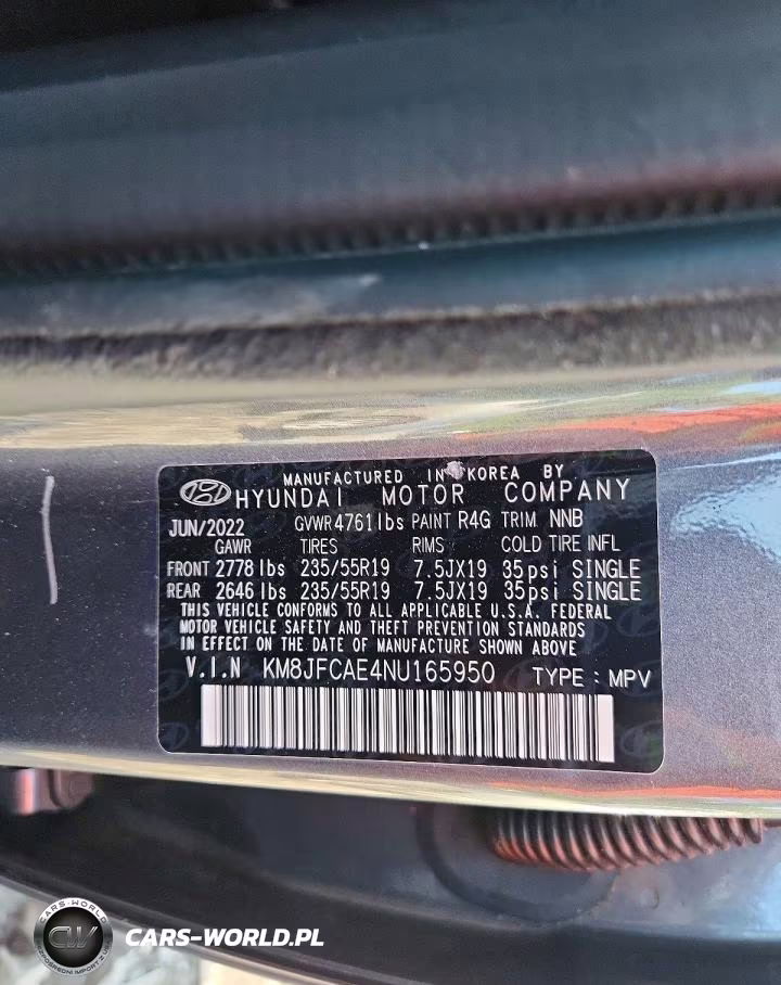 2022 Hyundai Tucson Xrt VIN:KM8JFCAE4NU165950 - 14