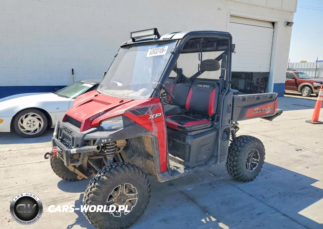 2014 Polaris Ranger Utility Vehicle VIN:4XAUH9EA1EG861693 - 2