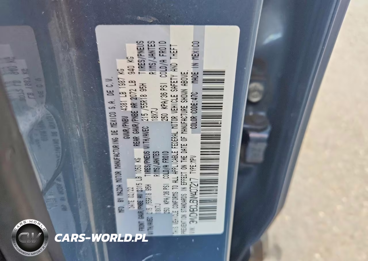 2022 Mazda Cx-30 Preferred VIN:3MVDMBCL6NM407217 - 13