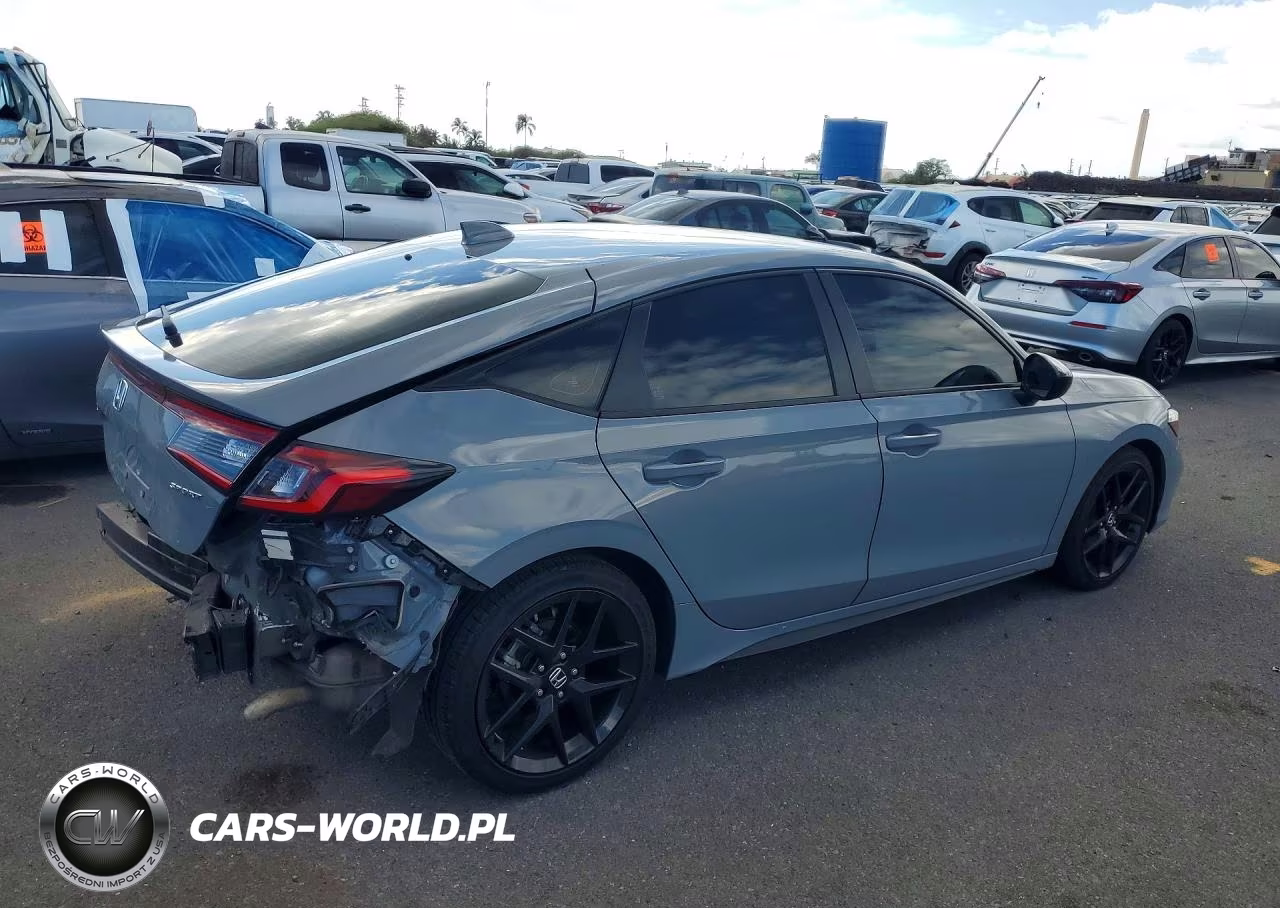 2025 Honda Civic Sport VIN:19XFL2H82SE035074 - 3