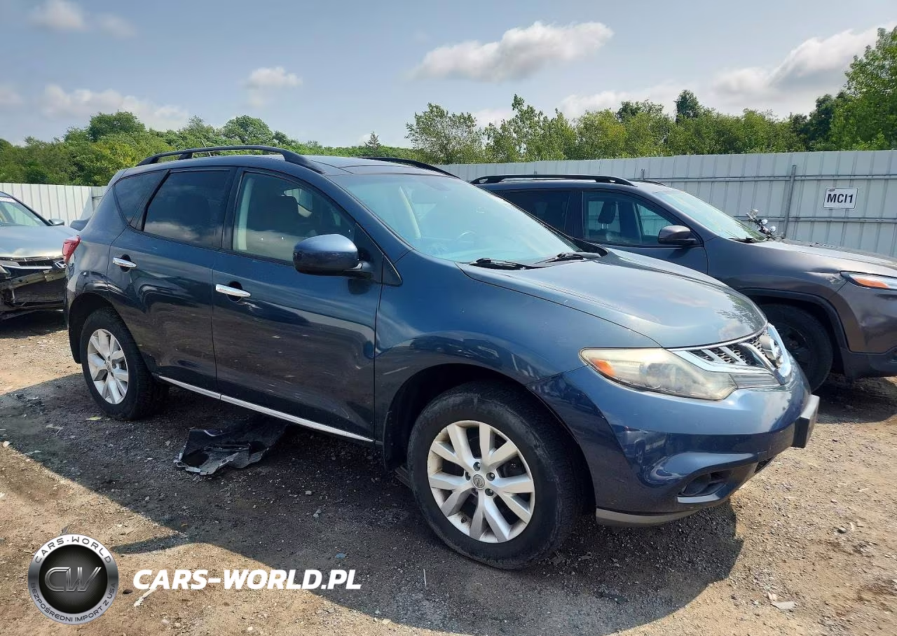 2014 Nissan Murano Sl VIN:JN8AZ1MWXEW508371 - 4