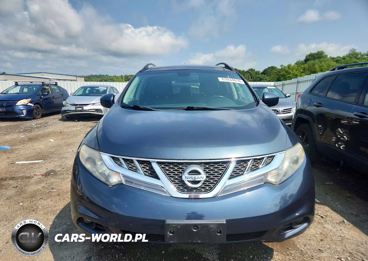 2014 Nissan Murano Sl VIN:JN8AZ1MWXEW508371 - 5