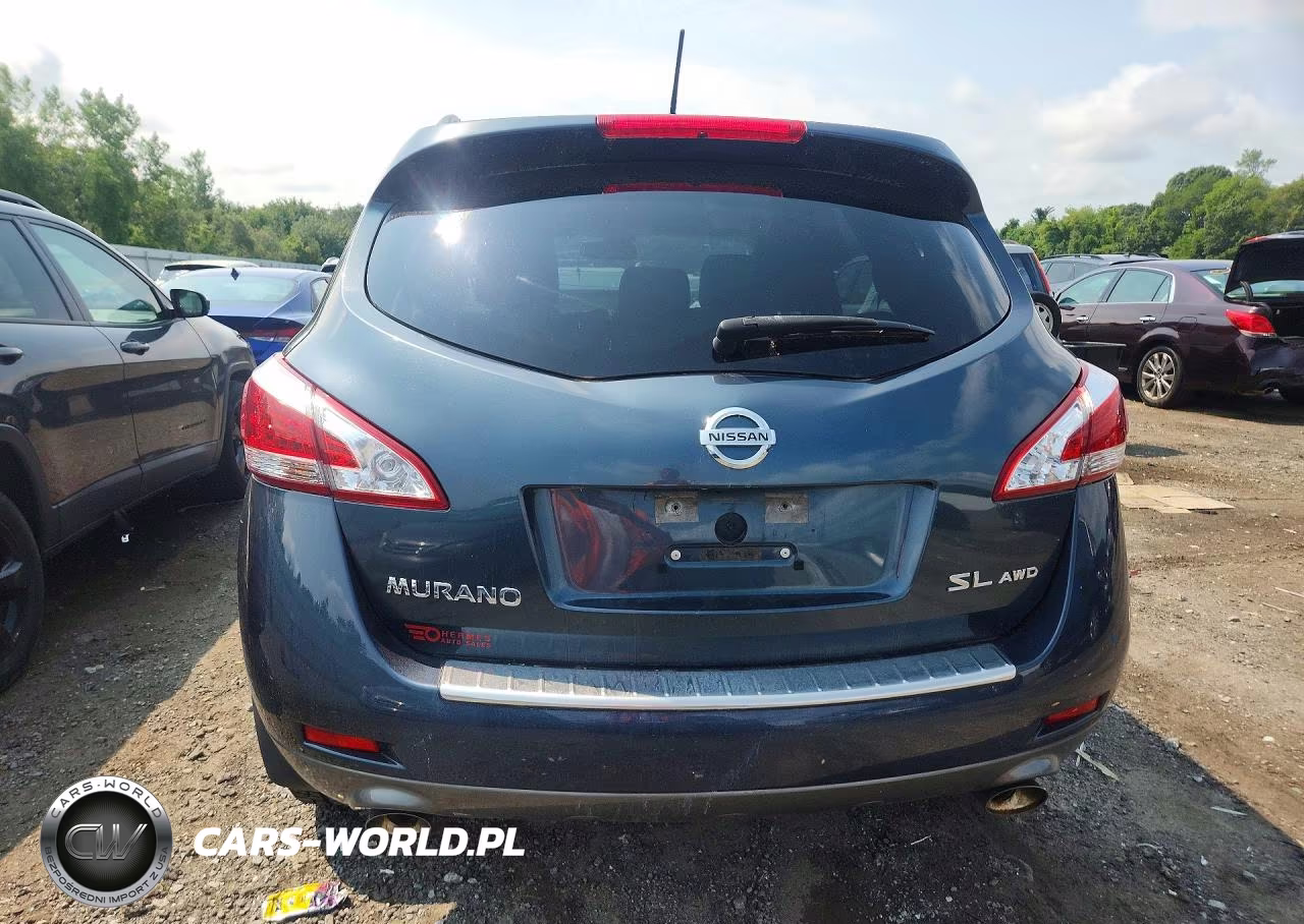 2014 Nissan Murano Sl VIN:JN8AZ1MWXEW508371 - 6