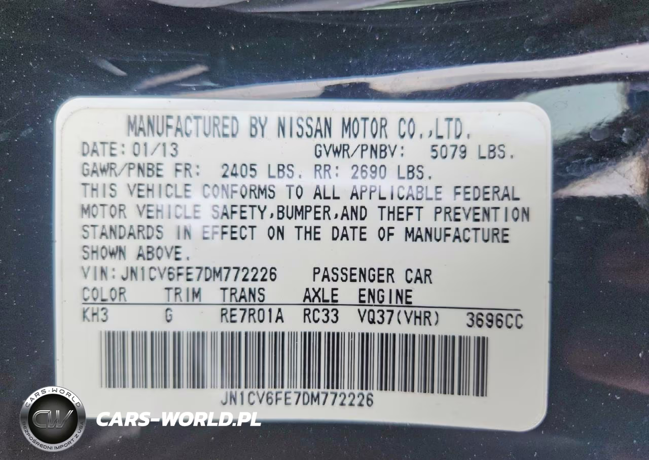 2013 Infiniti G37 Convertible Base VIN:JN1CV6FE7DM772226 - 12