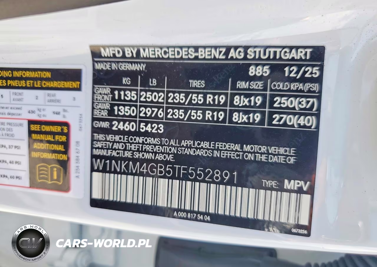 2026 Mercedes-Benz Glc 300 VIN:W1NKM4GB5TF552891 - 13