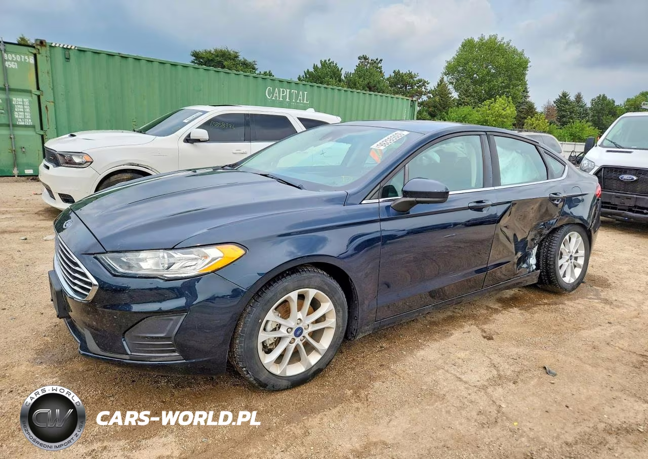 2020 Ford Fusion Se VIN:3FA6P0HD2LR162400 - 1