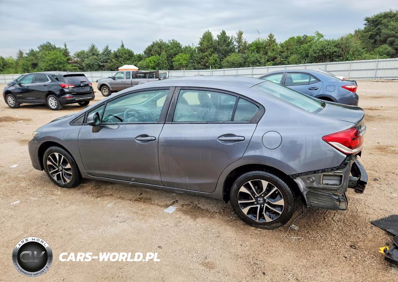 2013 Honda Civic Ex VIN:19XFB2F82DE087524 - 2