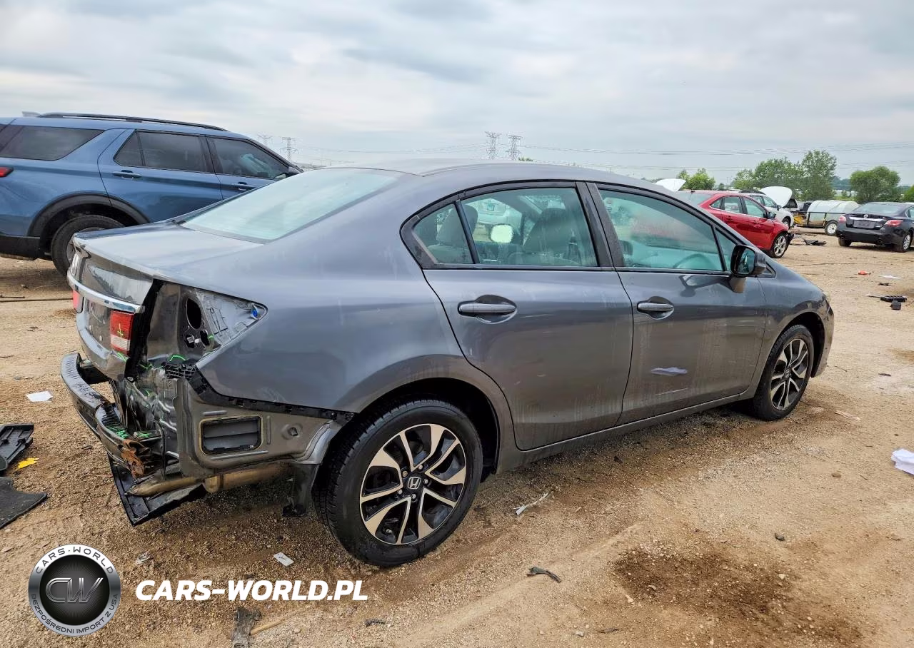 2013 Honda Civic Ex VIN:19XFB2F82DE087524 - 3