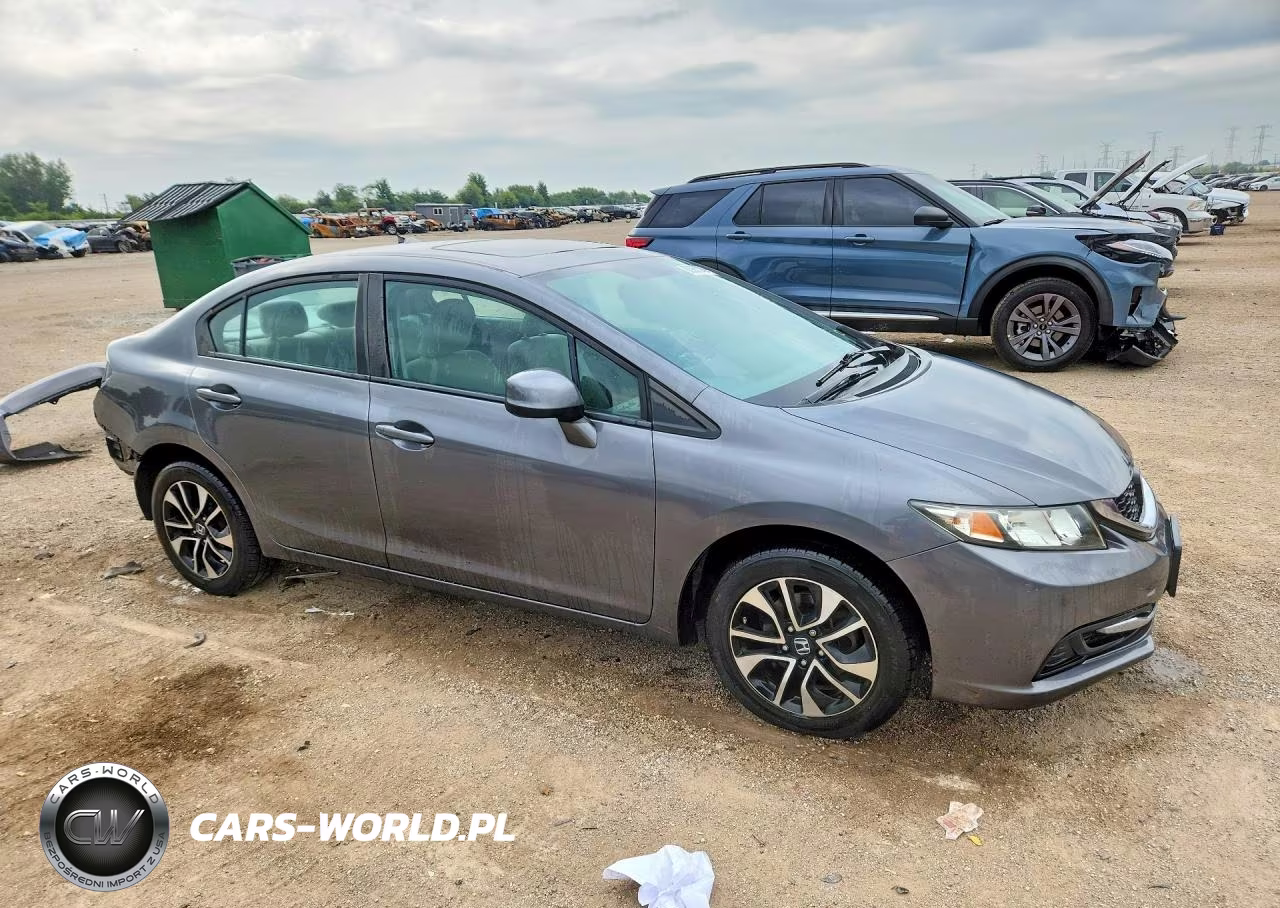 2013 Honda Civic Ex VIN:19XFB2F82DE087524 - 4