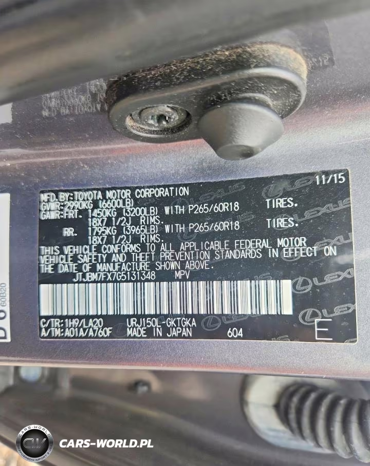 2016 Lexus Gx 460 VIN:JTJBM7FX7G5131348 - 14