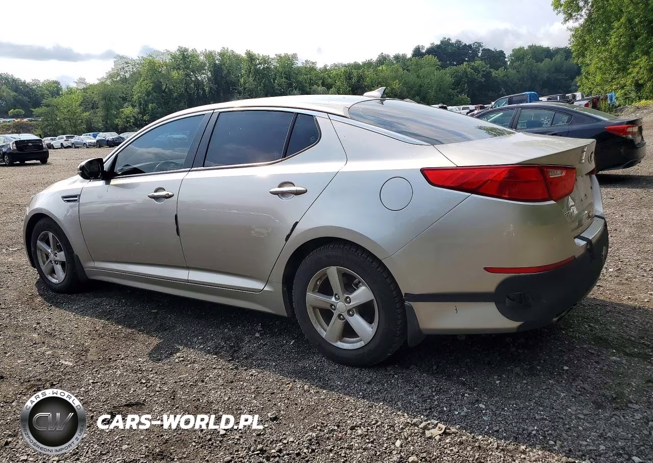 2014 Kia Optima Lx VIN:5XXGM4A75EG350851 - 2