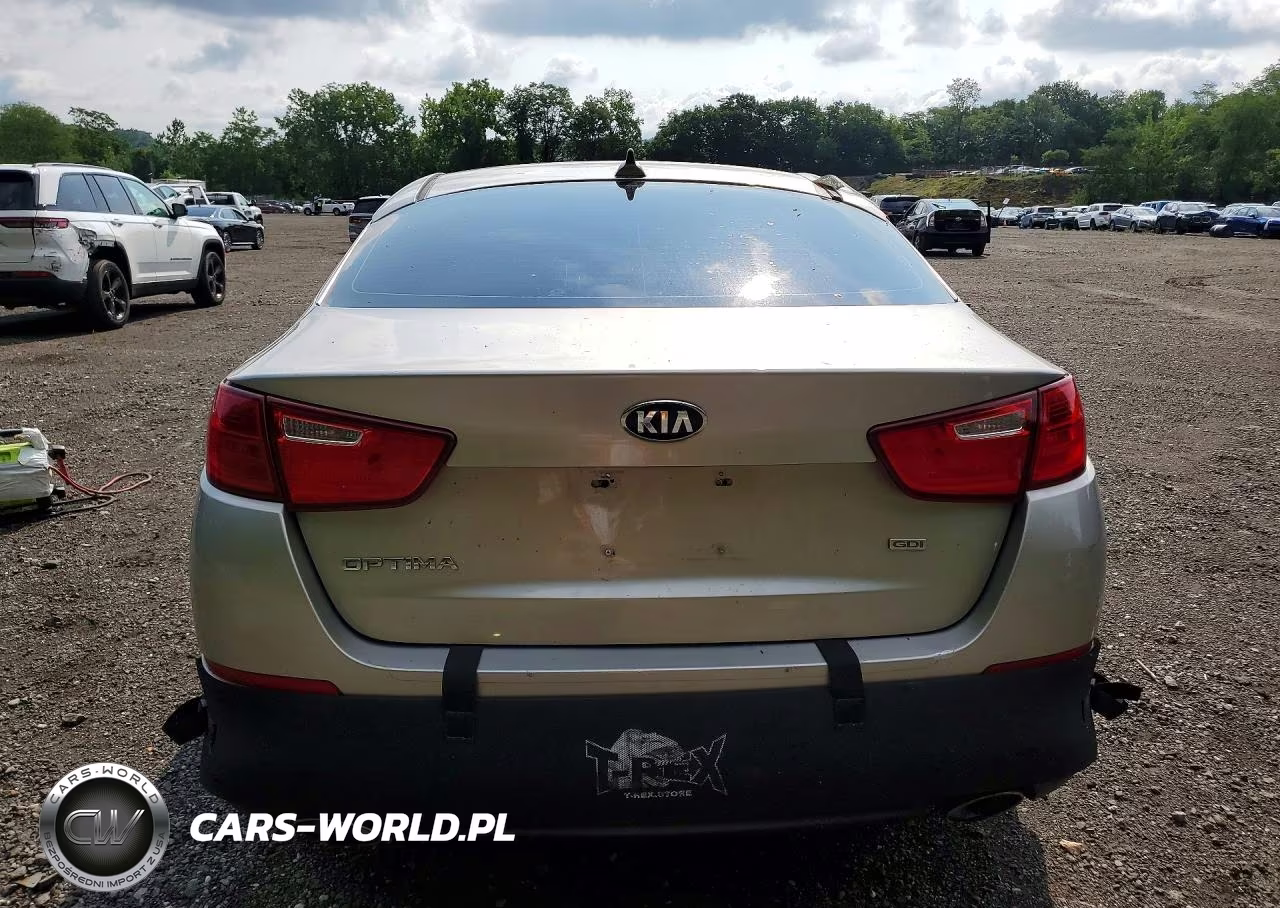 2014 Kia Optima Lx VIN:5XXGM4A75EG350851 - 6