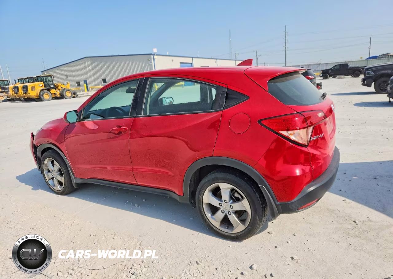 2016 Honda Hr-V Lx VIN:3CZRU5H37GM709727 - 2