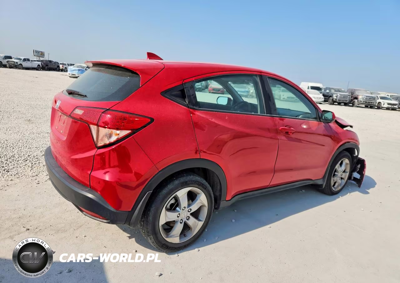 2016 Honda Hr-V Lx VIN:3CZRU5H37GM709727 - 3