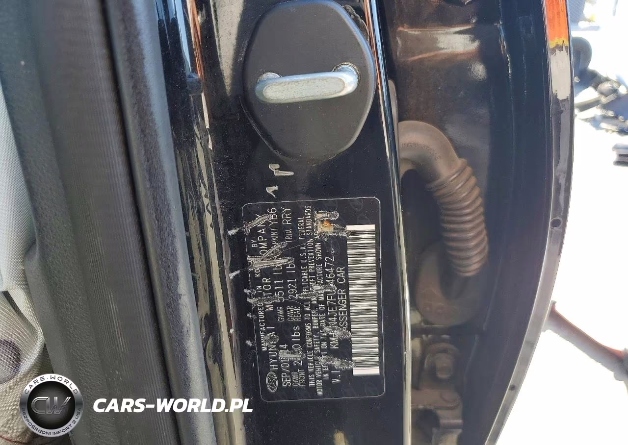 2015 Hyundai Genesis VIN:KMHGN4JE7FU046472 - 12