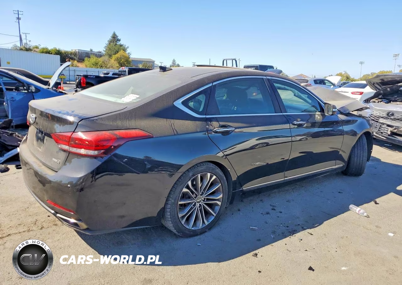 2015 Hyundai Genesis VIN:KMHGN4JE7FU046472 - 3