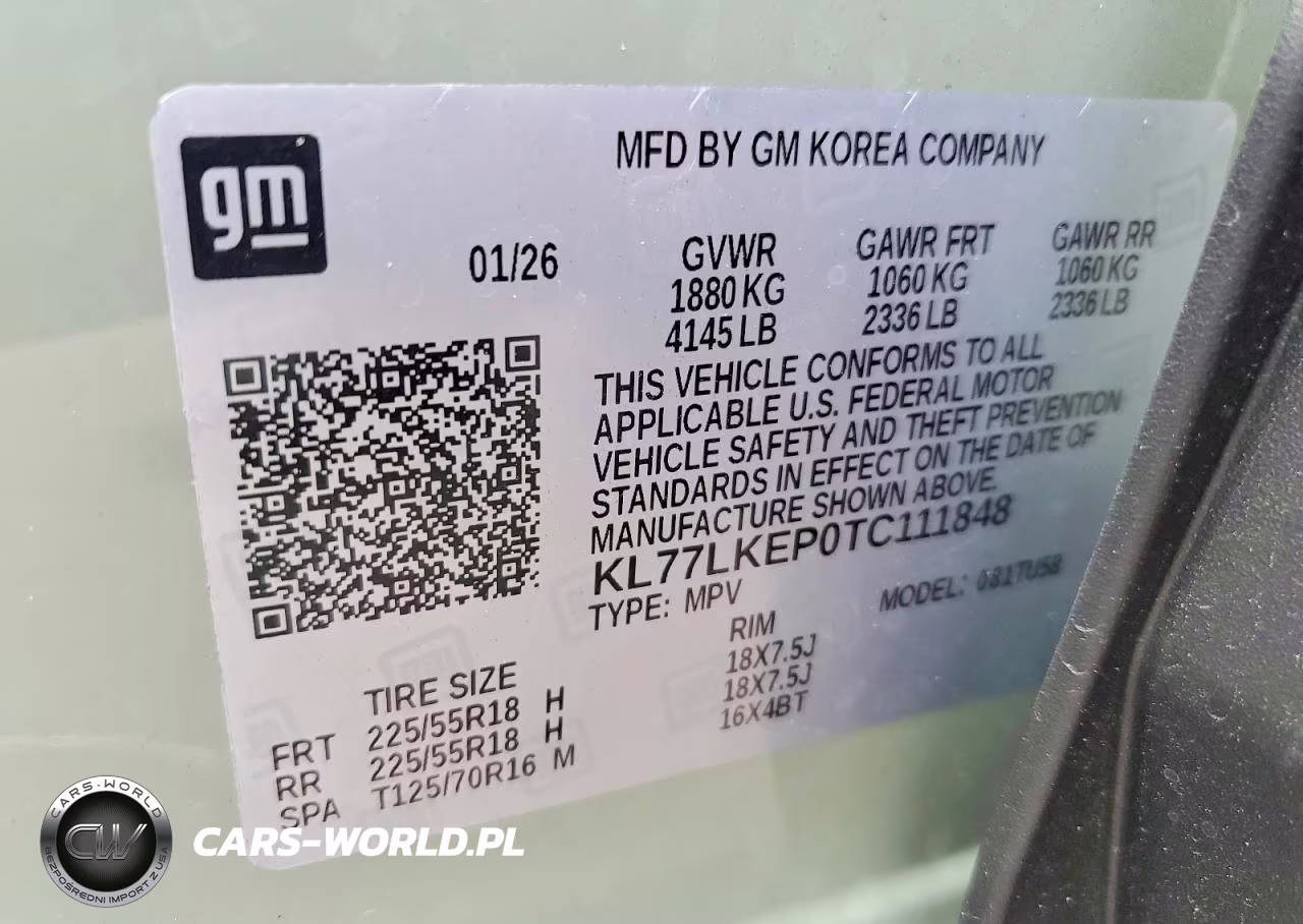 2026 Chevrolet Trax Activ VIN:KL77LKEP0TC111848 - 12