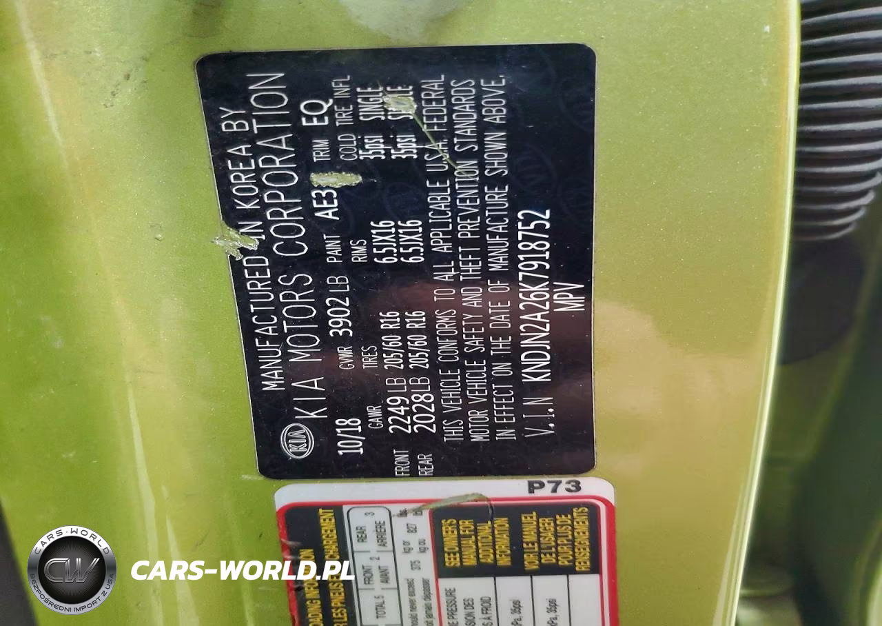 2019 Kia Soul Base VIN:KNDJN2A26K7918752 - 12