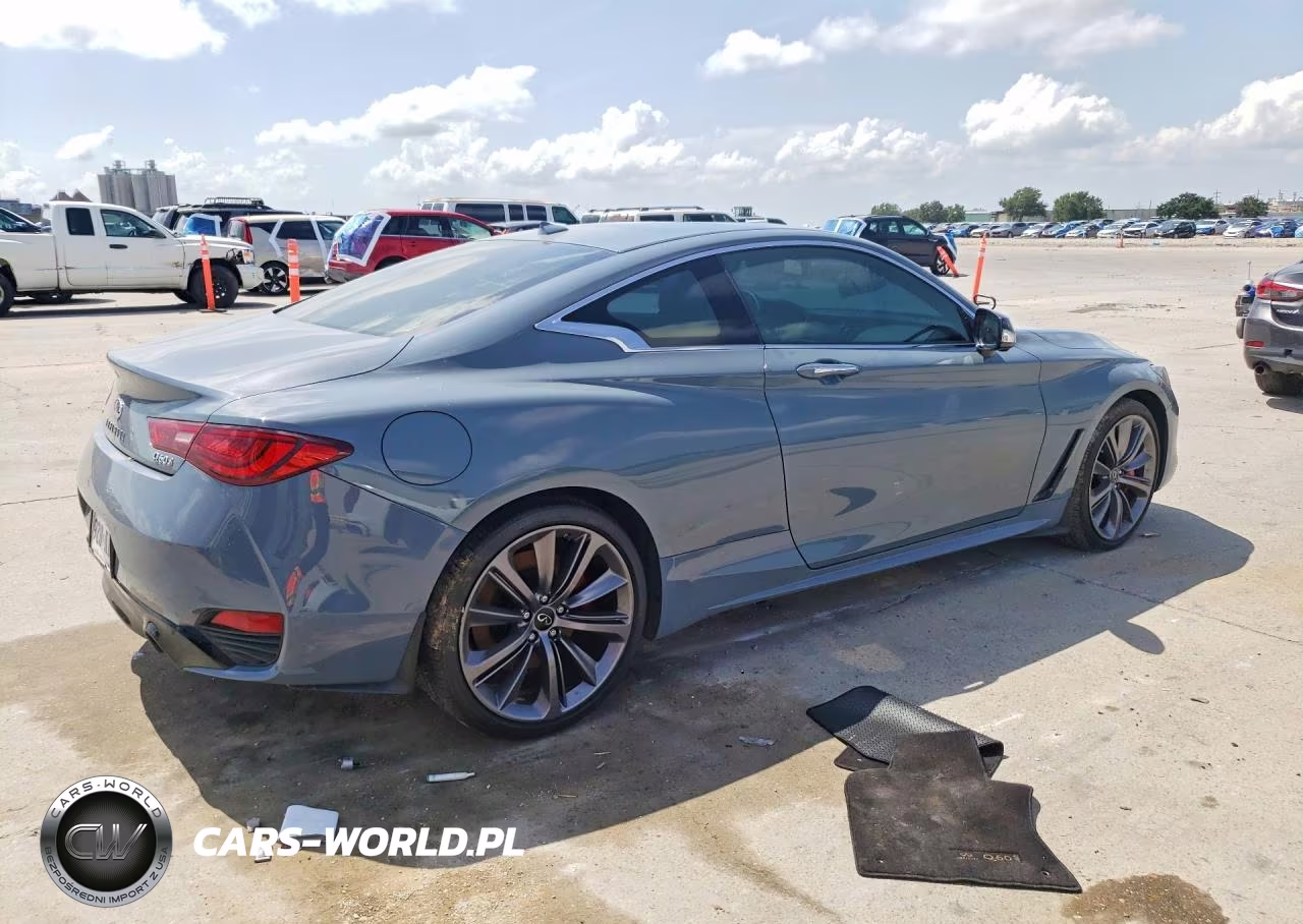 2022 Infiniti Q60 Red Sport 400 VIN:JN1FV7LL0NM680897 - 3