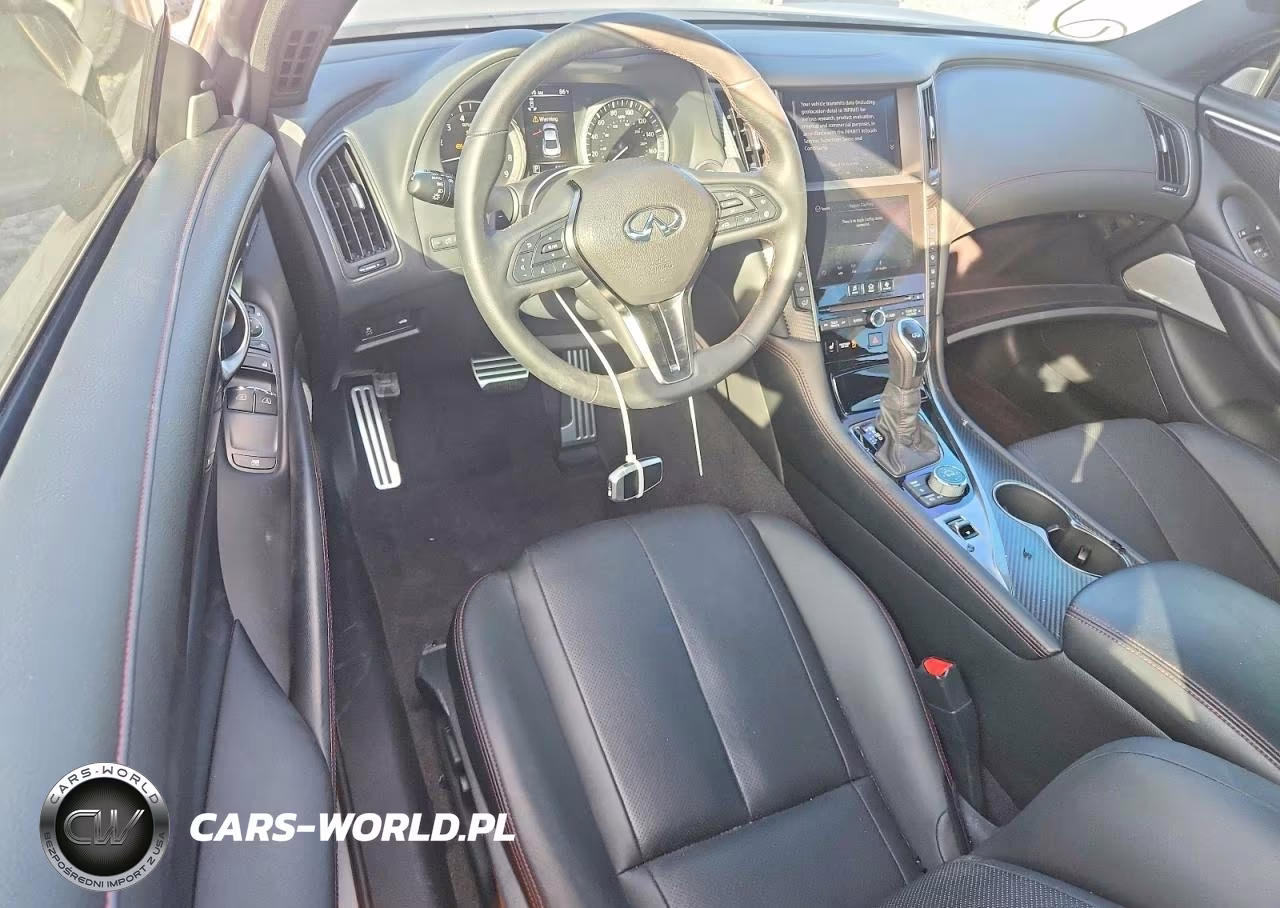 2022 Infiniti Q60 Red Sport 400 VIN:JN1FV7LL0NM680897 - 8