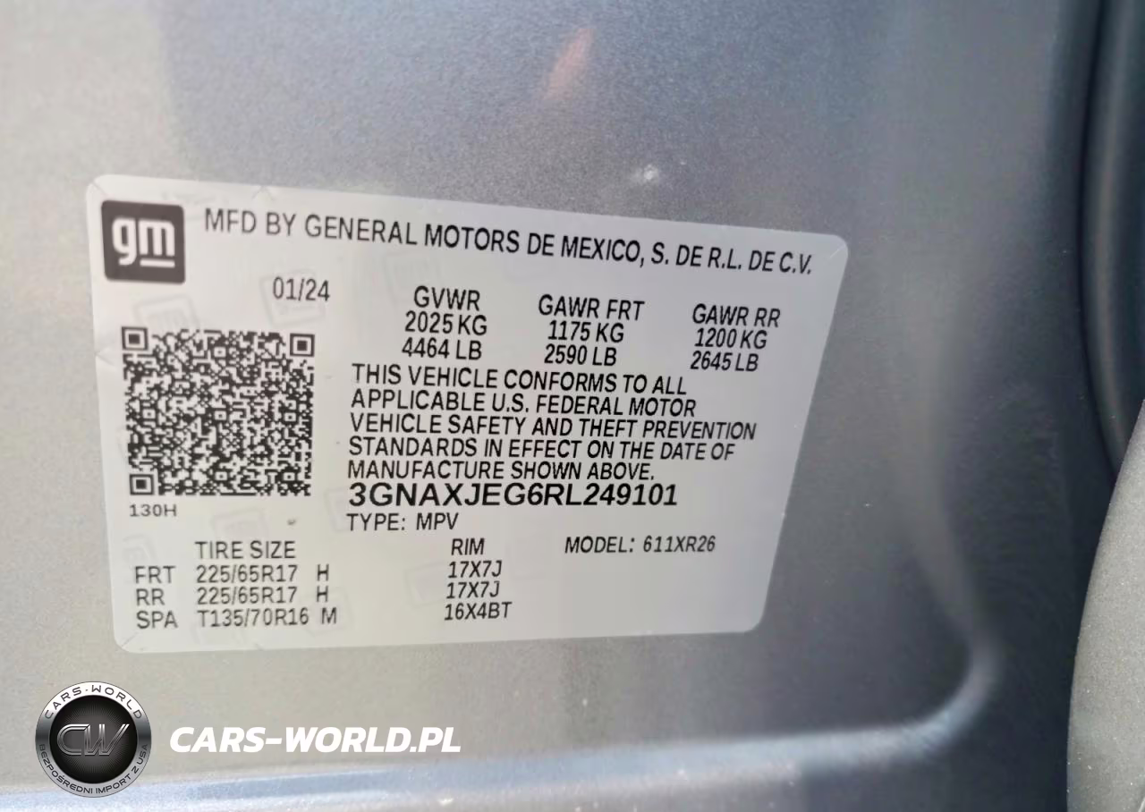 2024 Chevrolet Equinox Lt VIN:3GNAXJEG6RL249101 - 13