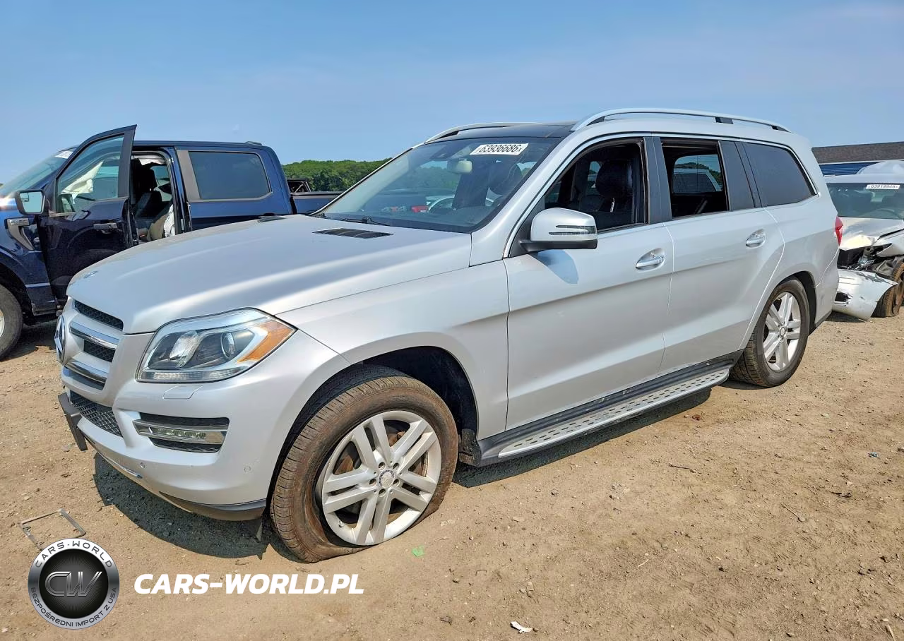 2015 Mercedes-Benz Gl 450 4Matic VIN:4JGDF6EE5FA608991 - 1