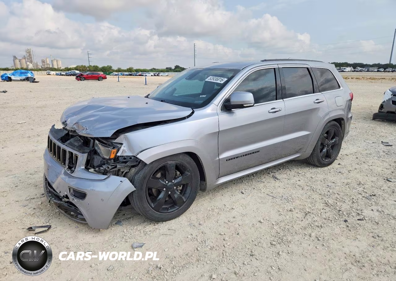 2015 Jeep Grand Cherokee Overland VIN:1C4RJFCG0FC124664 - 1