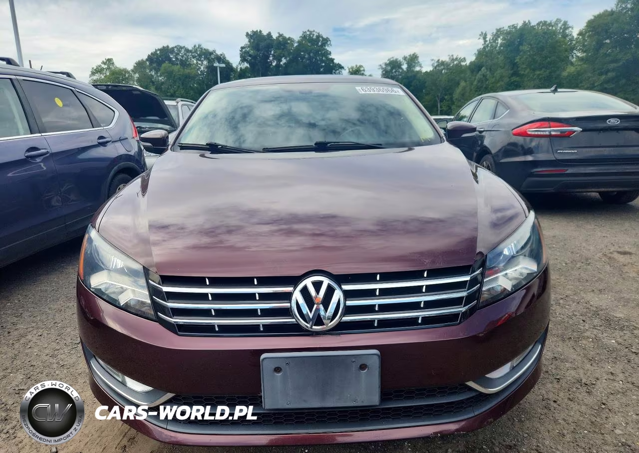2013 Volkswagen Passat Sel VIN:1VWCN7A33DC093307 - 5