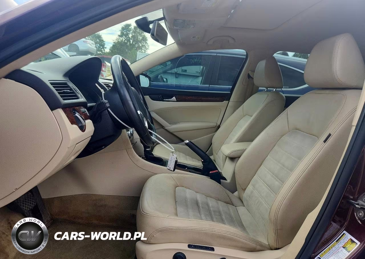 2013 Volkswagen Passat Sel VIN:1VWCN7A33DC093307 - 7