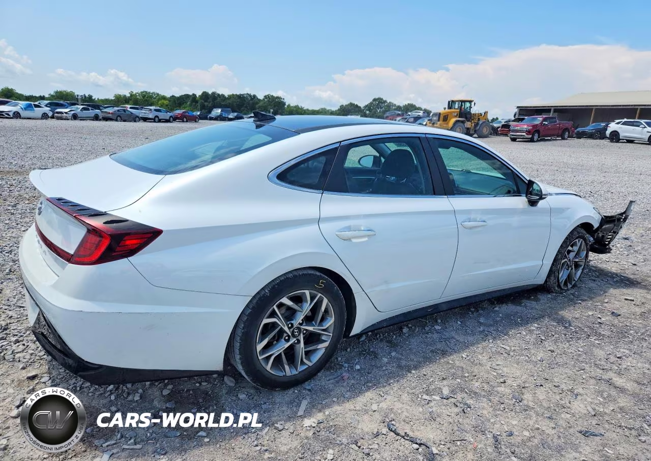 2020 Hyundai Sonata Sel VIN:5NPEF4JA4LH022061 - 3