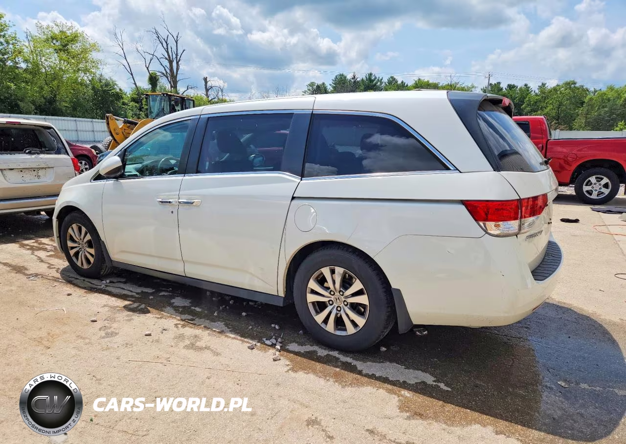 2017 Honda Odyssey Exl VIN:5FNRL5H69HB011905 - 2