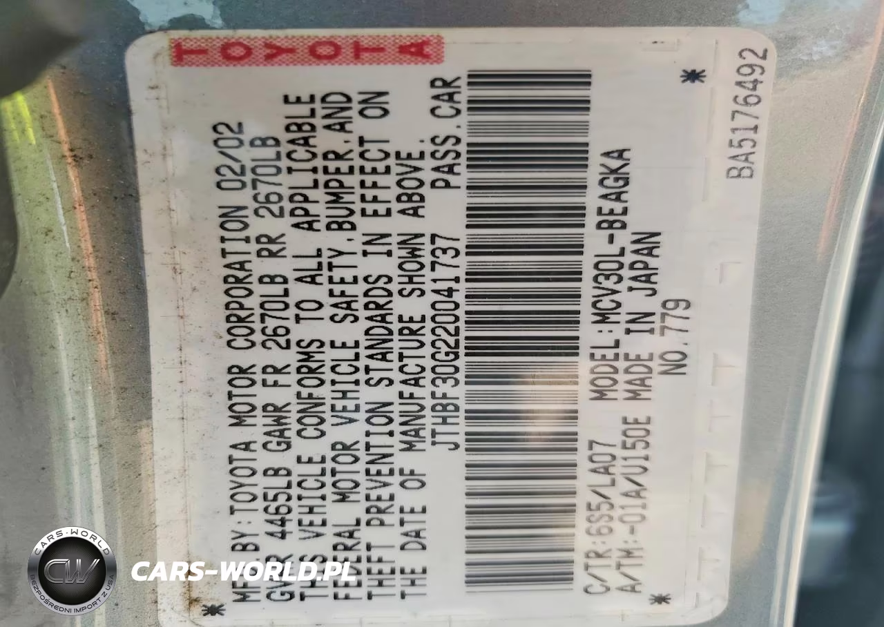 2002 Lexus Es 300 VIN:JTHBF30G220041737 - 12