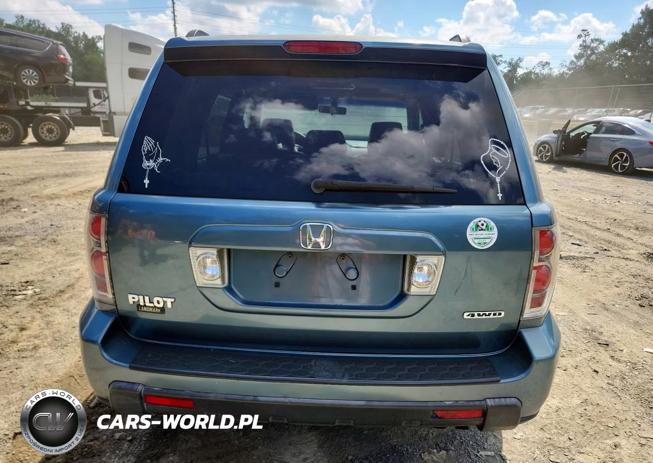 2006 Hond Pilot VIN:5FNYF18606B026267 - 6