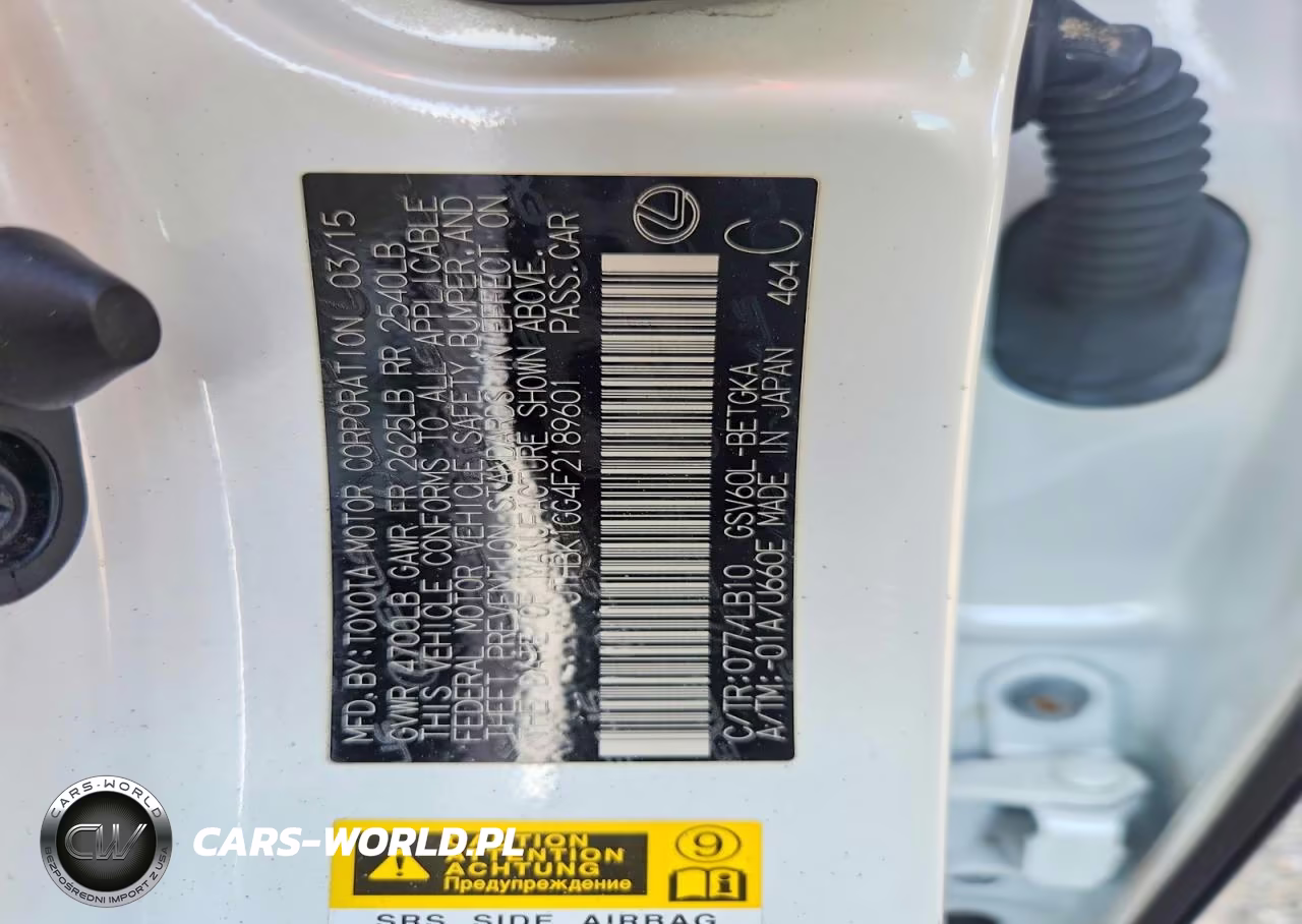 2015 Lexus Es 350 VIN:JTHBK1GG4F2189601 - 12