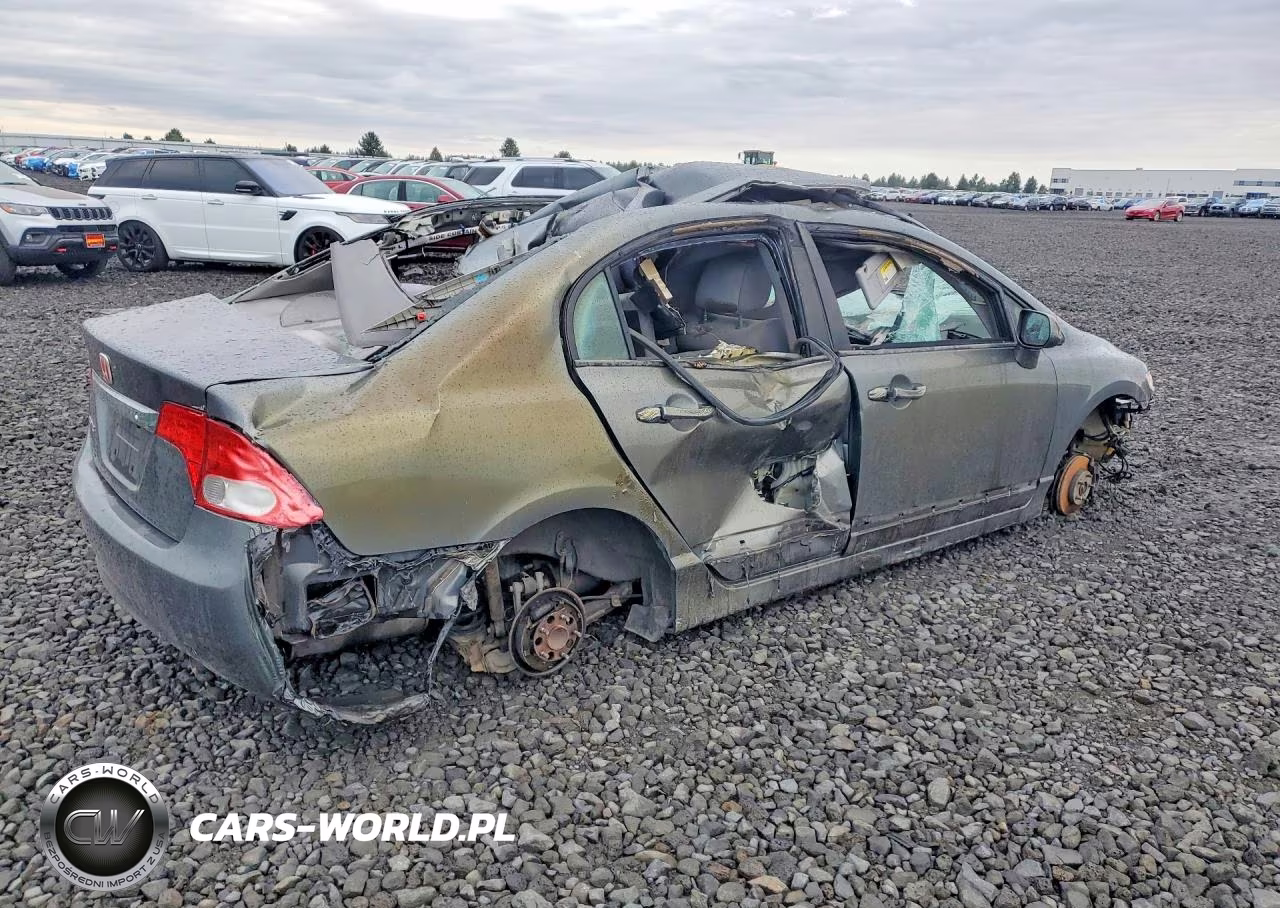 2010 Honda Civic Lx VIN:19XFA1F5XAE020491 - 3