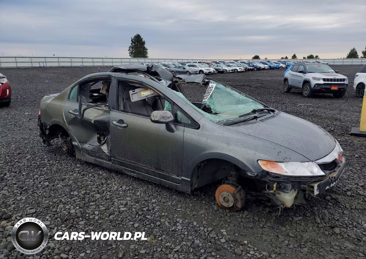 2010 Honda Civic Lx VIN:19XFA1F5XAE020491 - 4