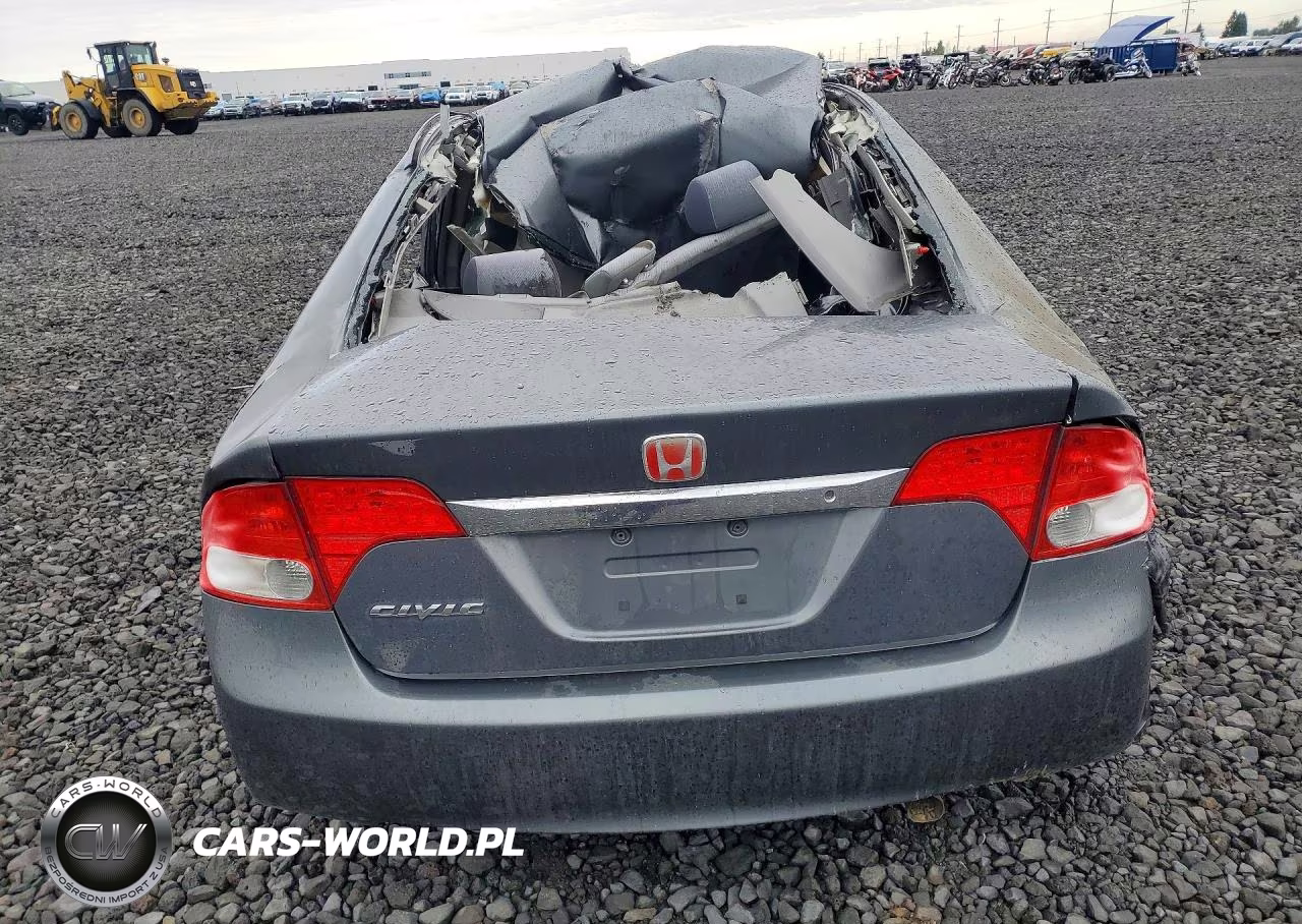 2010 Honda Civic Lx VIN:19XFA1F5XAE020491 - 6